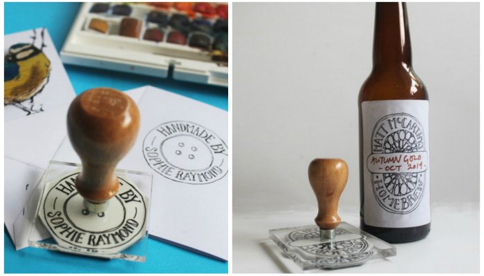 Bespoke rubber stamps