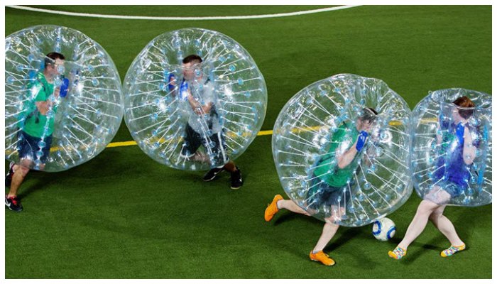 Bubble Soccer now in the UAE