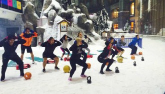 Snowrobics in Dubai