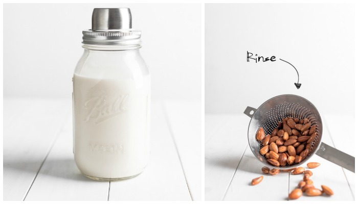 An Easy Almond Milk Recipe