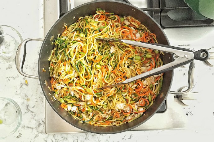 Zoodles or the healthy alternative to pasta