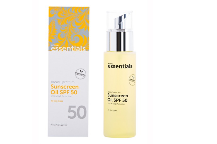 Herbal Essentials Sunscreen Oil SPF 50