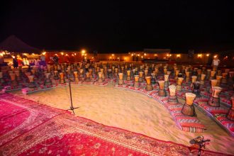 Full Moon Desert Drumming