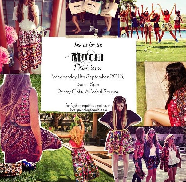 mochi trunk show private sales dubai