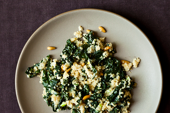 kale and quinoa salad