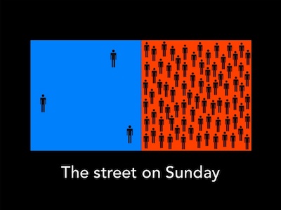 street on sunday