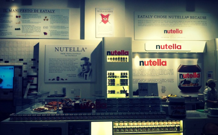 nutella bar dubai mall