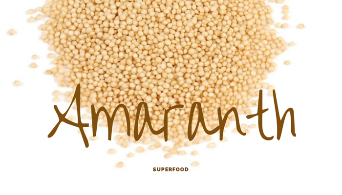Amaranth gluten-free superfood
