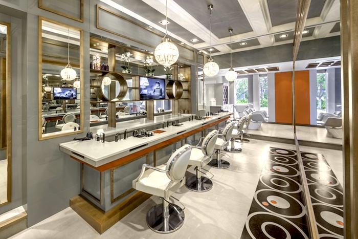 The Blow Dry Bar Interior Side