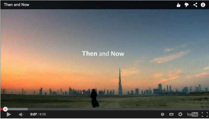 Then and Now Video about the UAE