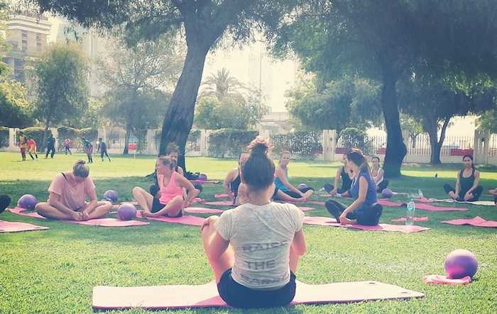 nyla method free classes outdoor dubai