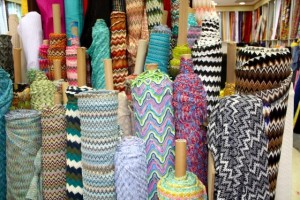 The fabric shop in Dubai