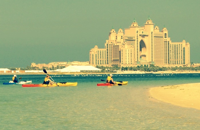 kayak in dubai outdoor activity