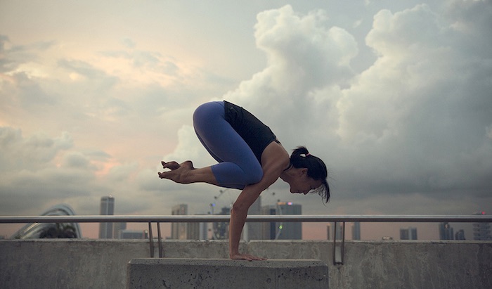 outdoor yoga