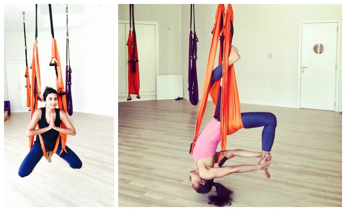 SWING YOGA IN DUBAI AT POLE FIT DUBAI