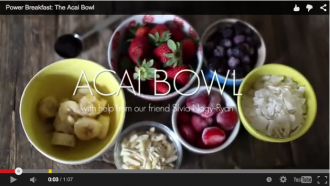 Acai Bowl recipe