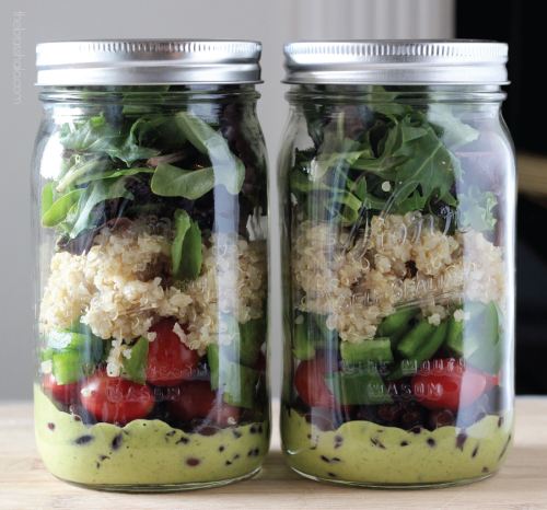 Salad in a jar