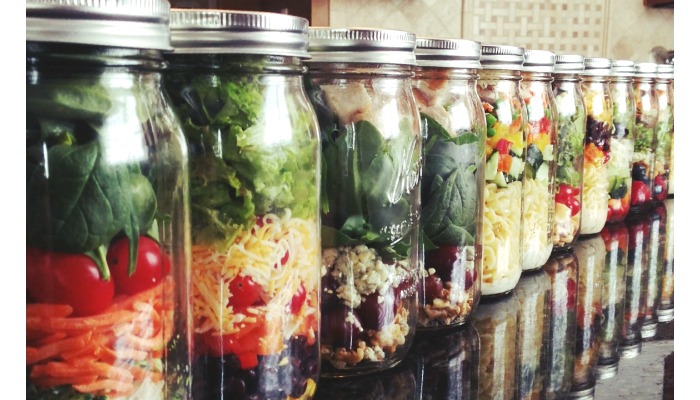 Salads in a jar 2
