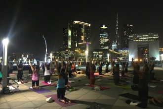 Outdoor Yoga in Dubai