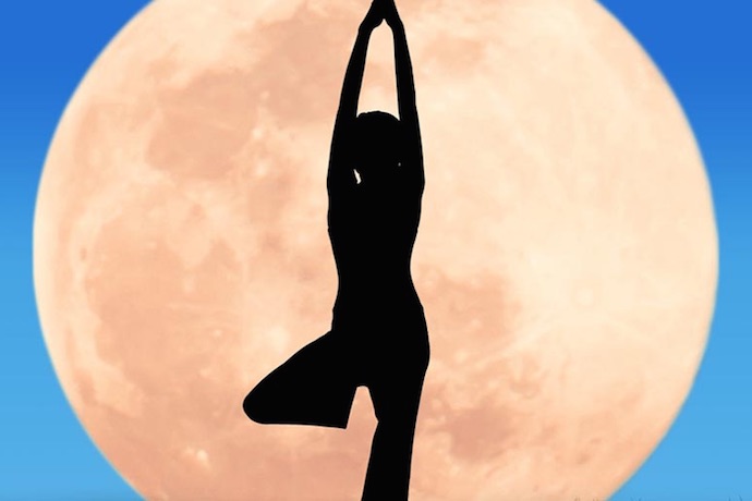 Full Moon Yoga at Al Barari