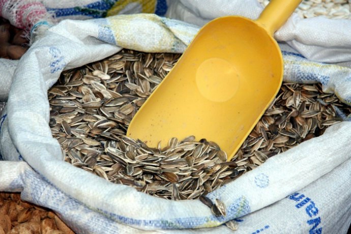 Sunflower seeds for a good skin