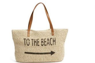 9 stylish beach bags