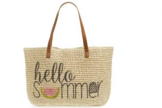 9 stylish beach bags for this summer