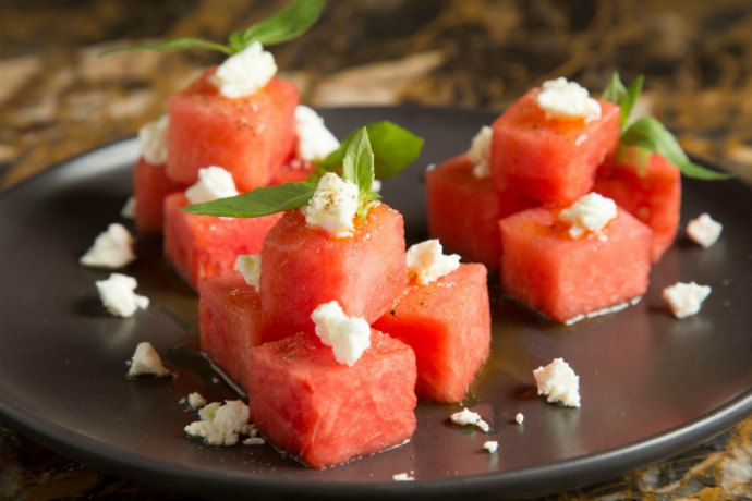 JG Kitchen Watermelon and Feta salad