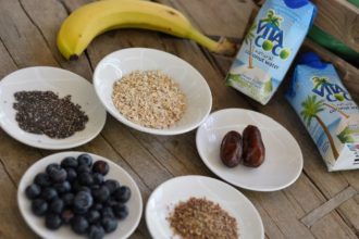 Smoothie with coconut water