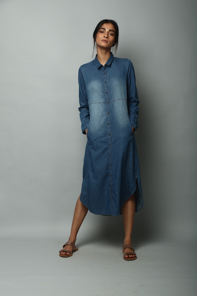 Nicobar Denim Dress in Dubai