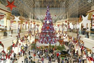 Santa's Grotto in Dubai