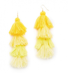 Misa Ombre Tassel earrings