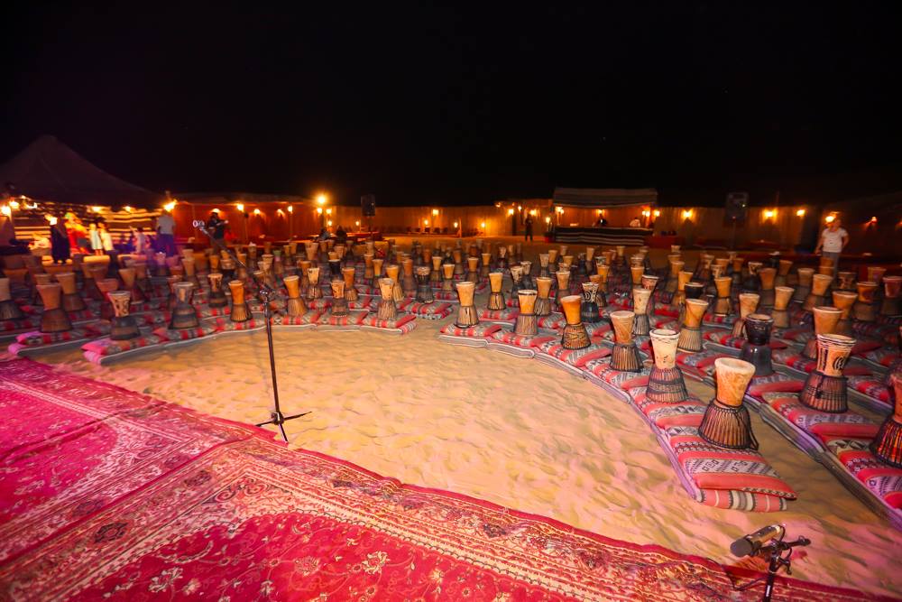 Full Moon Desert Drumming