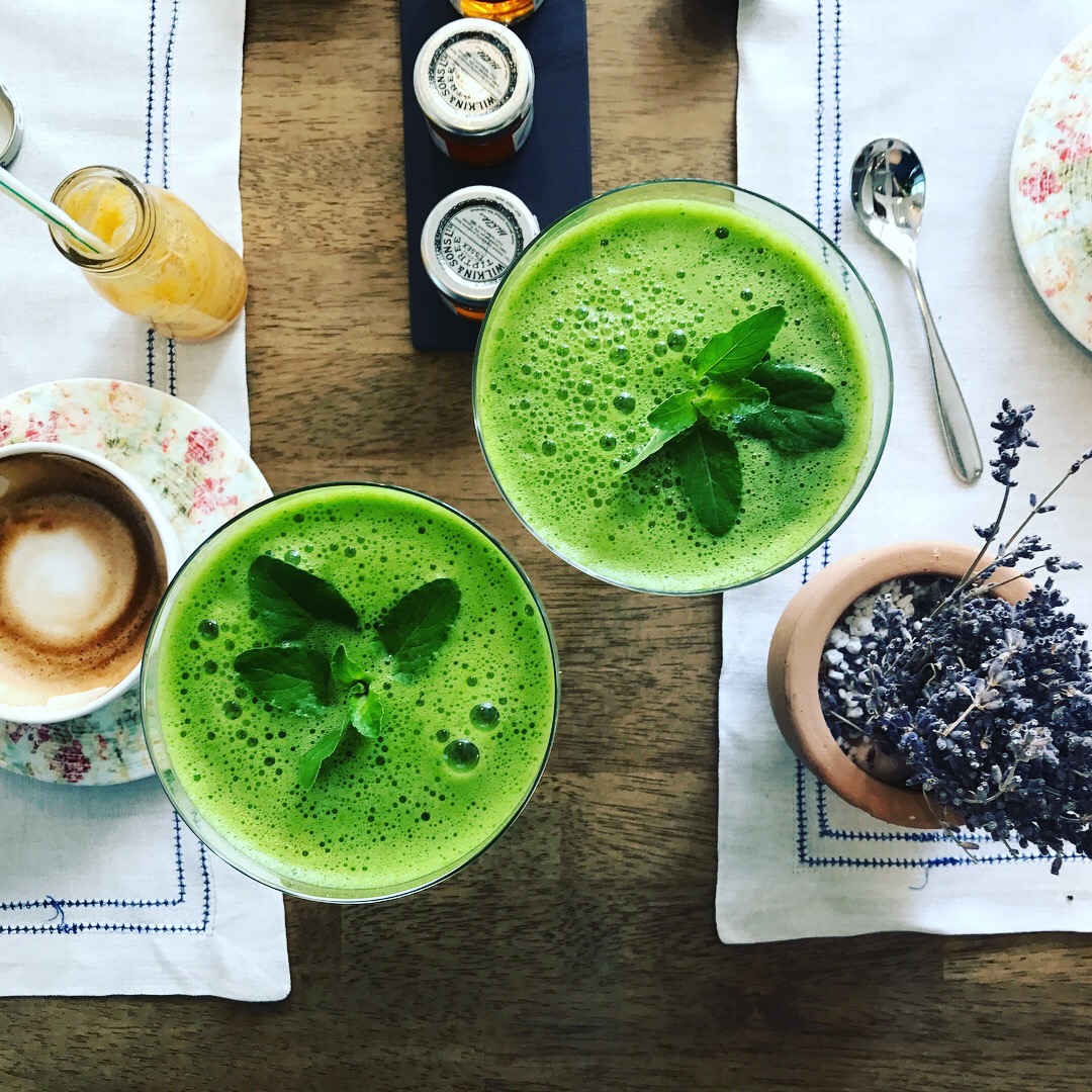 Healthy Green juice at Ostro Dubai