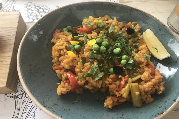 Vegan food in dubai