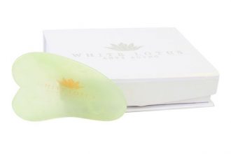 White Lotus Jade Gua Sha