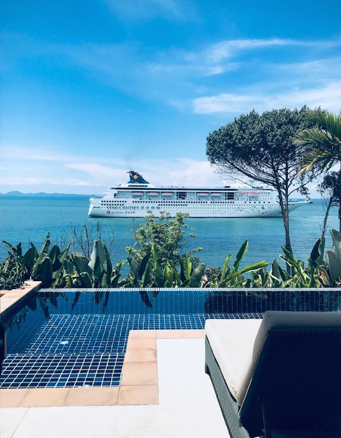 Patio views at Amatara Resort Phuket