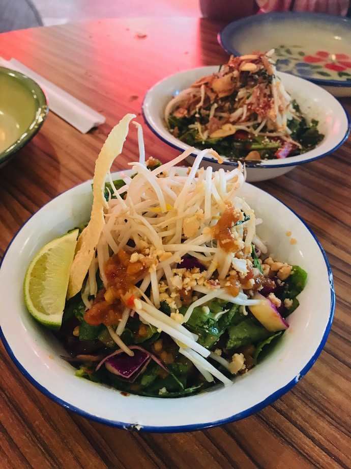 Thai and Malay salads