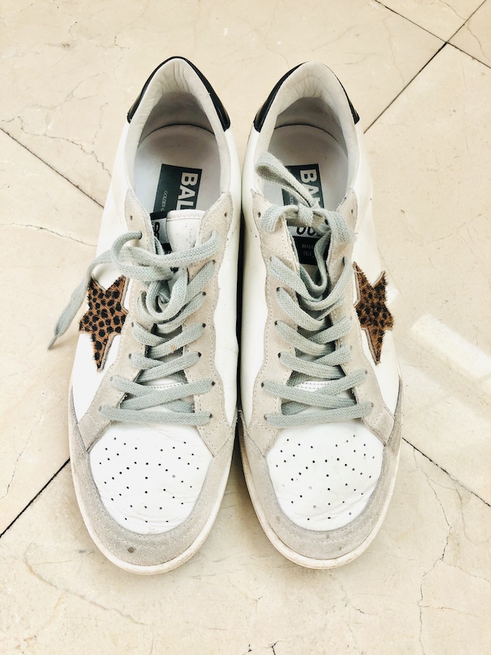 Golden Goose Sneakers (gently worn) - 390 AED